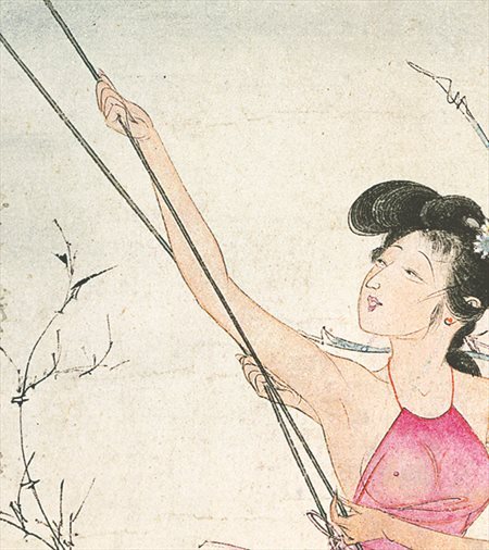 兴城-胡也佛的仕女画和最知名的金瓶梅秘戏图